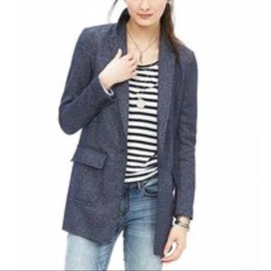 Banana Republic blazer/jacket Charcoal size 10